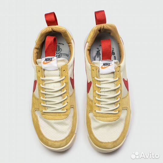 Кроссовки Nike x Tom Sachs Mars Yard Beige Red