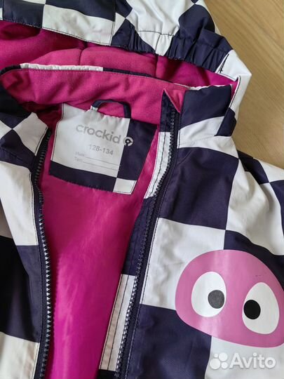 Куртка демисезон crockid р128-134 мембрана