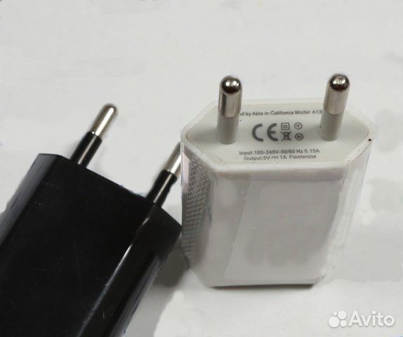 1035 Адаптер эл.питания 220V USB 5V 1000mA (10шт)