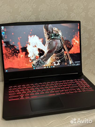 Игровой ноутбук msi pulse/144hz/i5/rtx3050ti