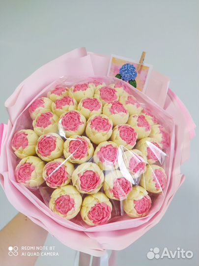 Пионы из шоколада