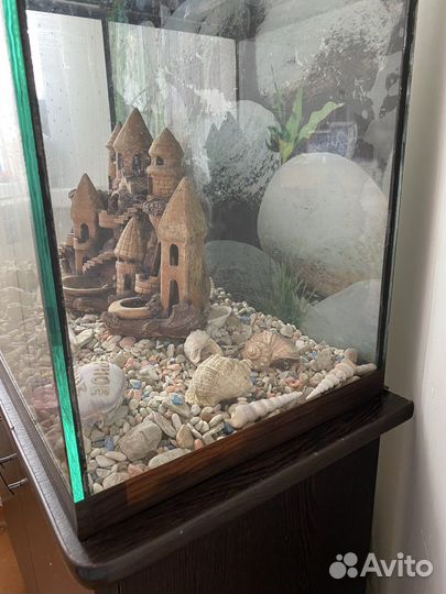 Аквариум с тумбой