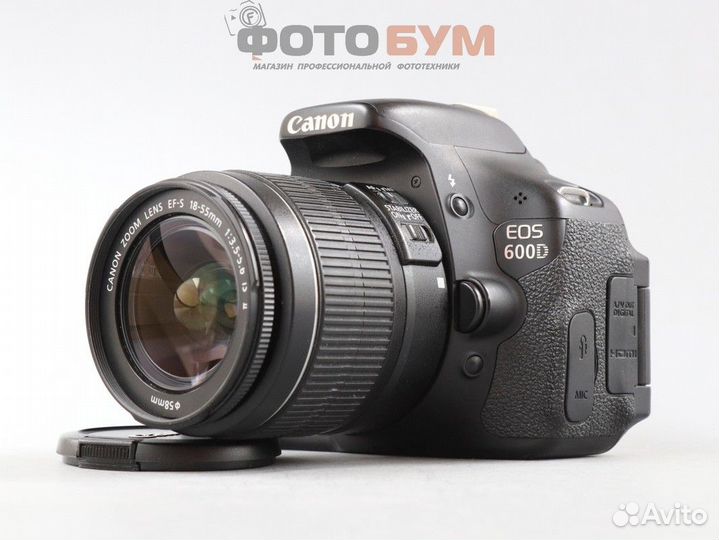 Фотоаппарат Canon 600D kit 18-55 IS II