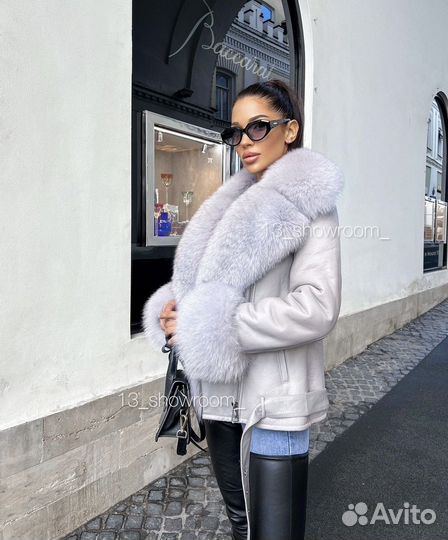 Дубленка женская зимняя 40/42 новая