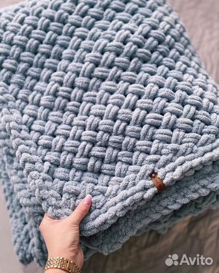 Плед ручной работы