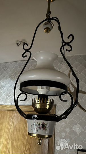 Люстра 1 лампа
