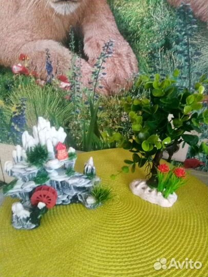 Грот и декор для аквариума