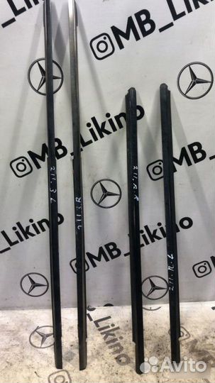 Накладка стекла двери Mercedes-Benz E-Класс W211