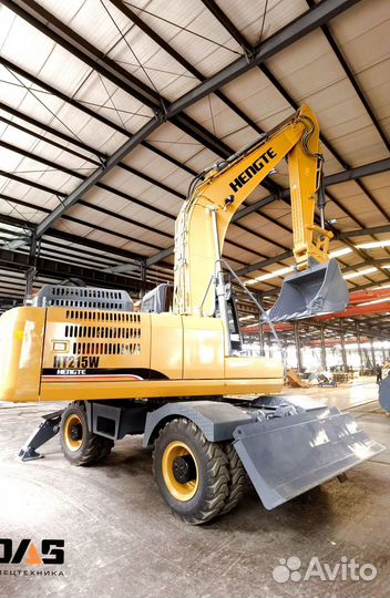 Колёсный экскаватор HENGTE HT215W, 2024