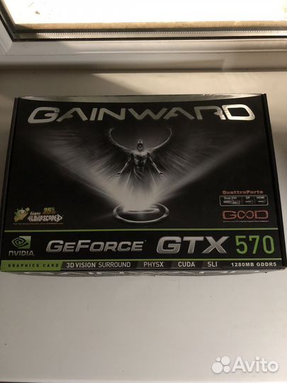 Видеокарта gtx570 gainward