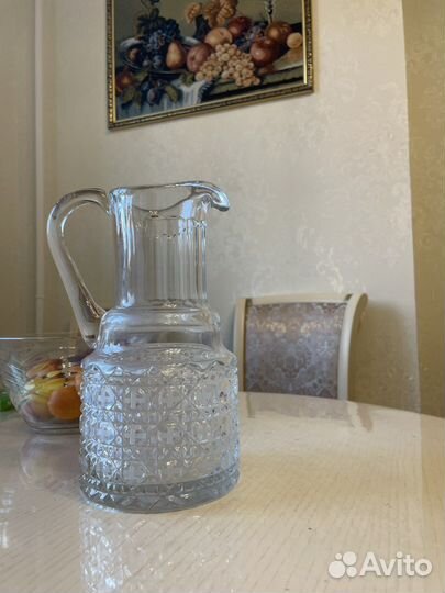 Хрустальный кувшин СССР