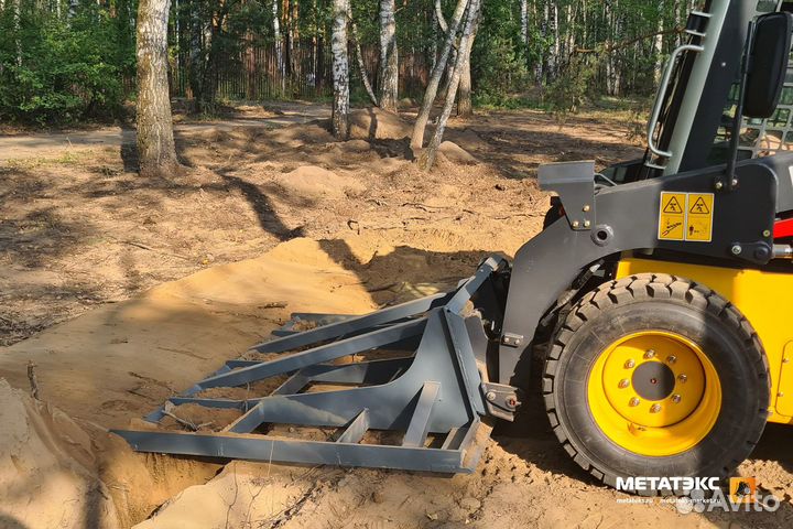 Рамочный планировщик 1500х1200 на мини-погрузчик