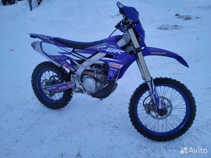 Мотоцикл yamaha WR450F