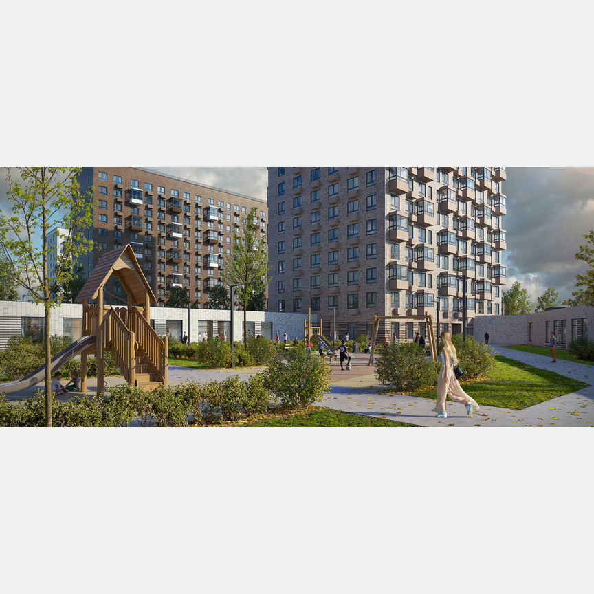 2-к. квартира, 61,2 м², 9/15 эт.
