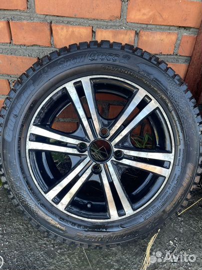 Литые диски r14 4/100 на зимней резине