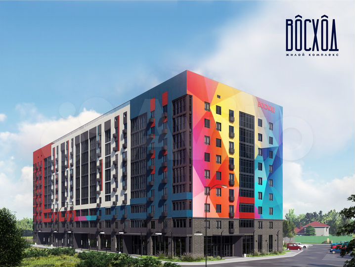 2-к. квартира, 56,5 м², 6/9 эт.