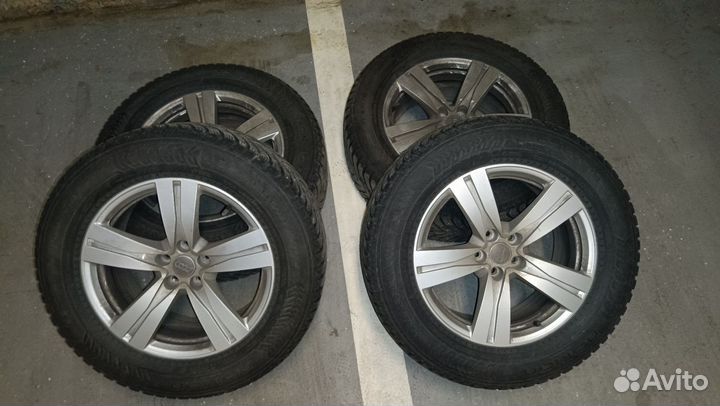 Зимняя резина r18 255/60 ауди Q7 на дисках