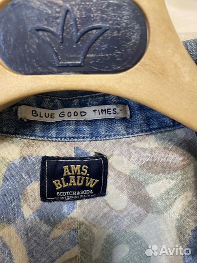 Джинсовая рубашка Scotch & Soda