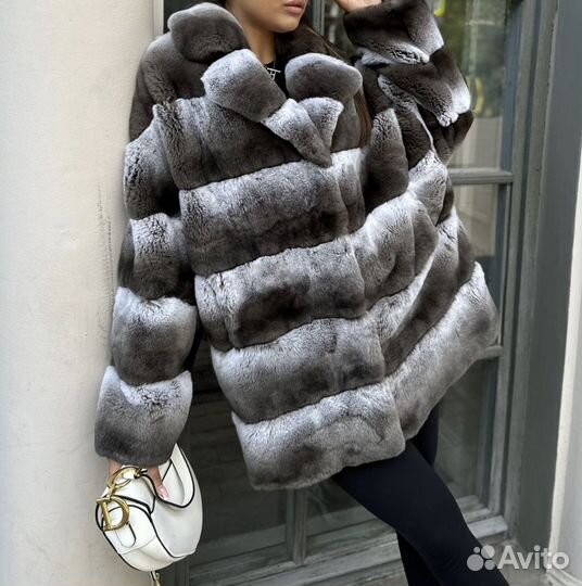 Шуба из орилага/бобрика