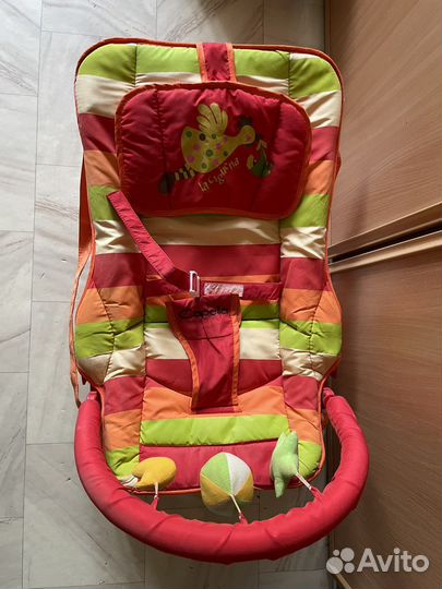 Шезлонг-качалка детская