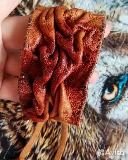 Браслет кожа