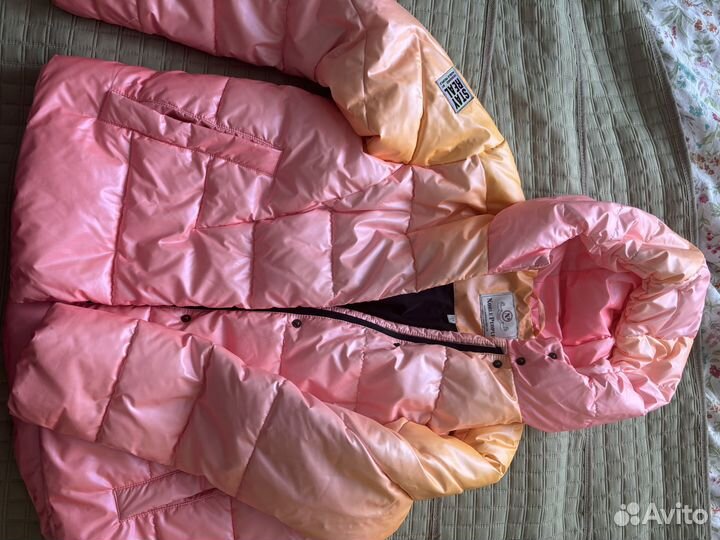 Куртка осенняя теплая для девочки