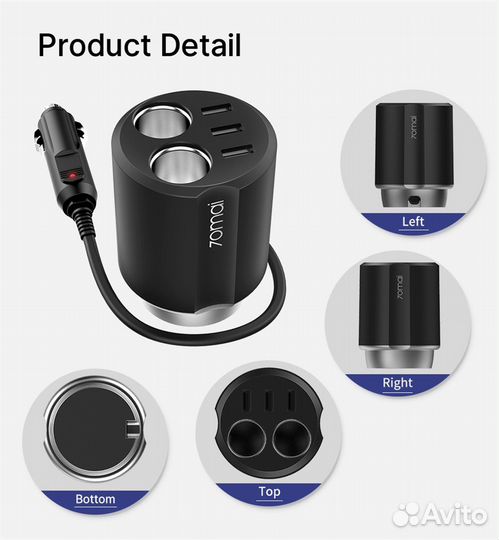 Автомобильные держатели смартфонов с зарядкой