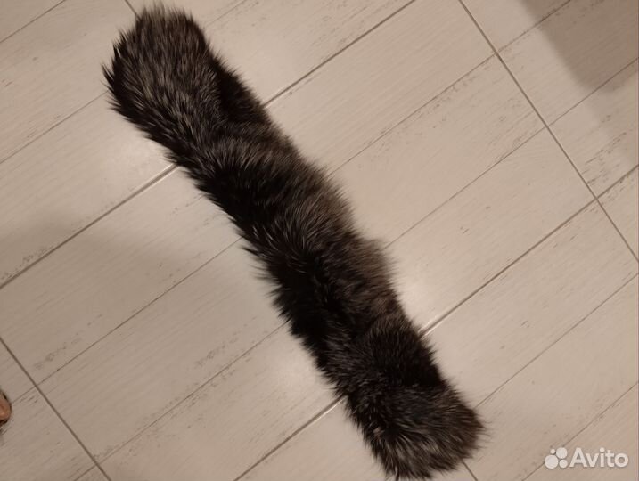 Воротник опушка чернобурка