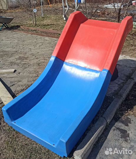 Горка пластиковая для детского комплекса
