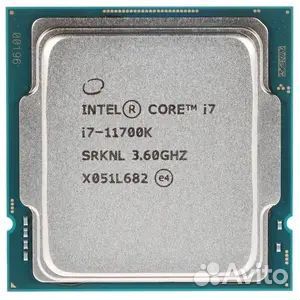 Процессор intel core i7 11700k