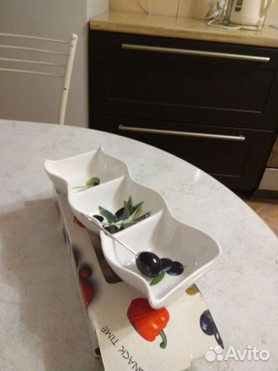 Фарфоровые менажницы