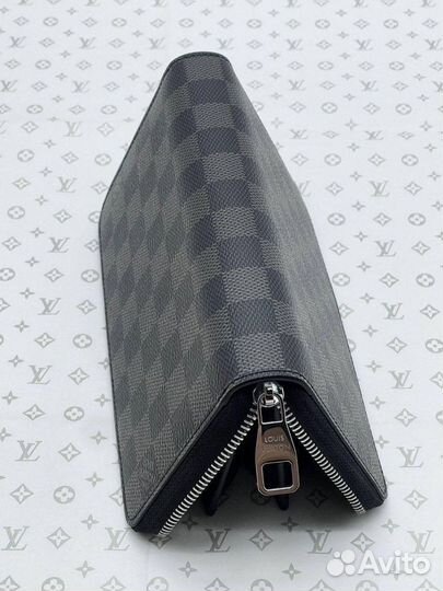 Портмоне мужское Louis Vuitton LV шахматка