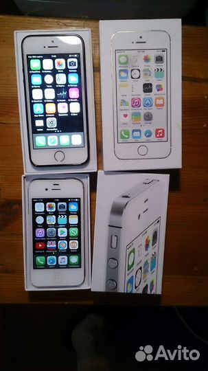 iPhone 5s и 4s