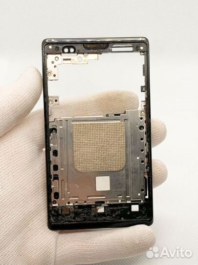 Sony C1605 Xperia E Dual. Рамка дисплея. Оригинал