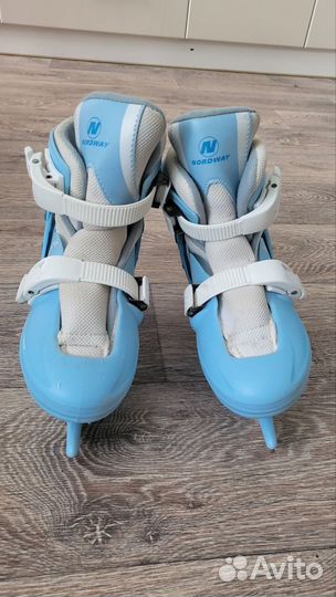 Коньки детские раздвижные 34 37