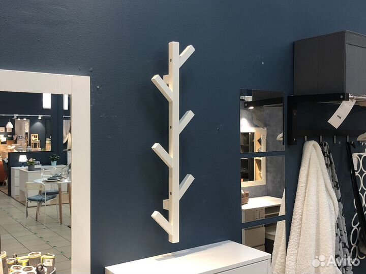 Вешалка настенная IKEA Чусиг в прихожую новая
