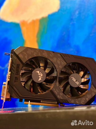 GeForce GTX Asus 1660 TI TUF Gaming EVO 6gb