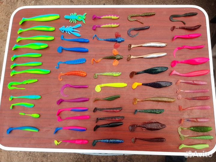 Силиконовая приманка Awaruna в ассортименте