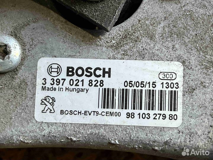 Механизм стеклоочистителя (трапеция дворников) Peu