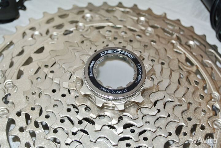 Трансмиссия Shimano Deore M5100, 11 скоростей