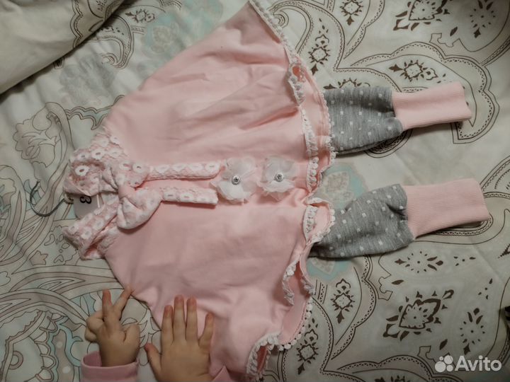 Пакет вещей на девочку с 6 месяцев до года