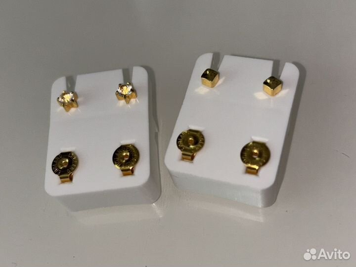 Серьги пусеты