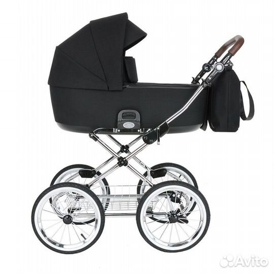 Коляска детская 1 в 1 Roan Bass Next (black)