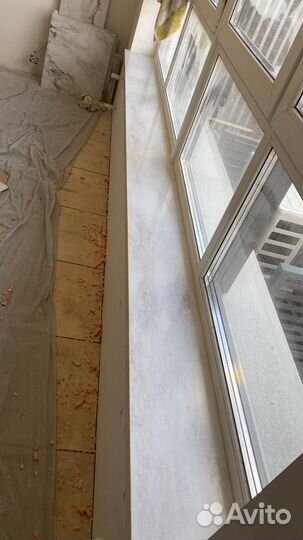 Подоконники из кварцевого агломерата на заказ