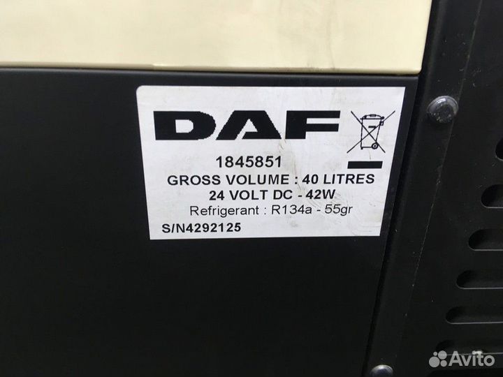 Холодильник Daf XF105, Daf XF106