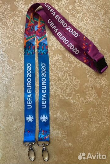 Лента организаторов и сотрудников Уефа Евро 2020