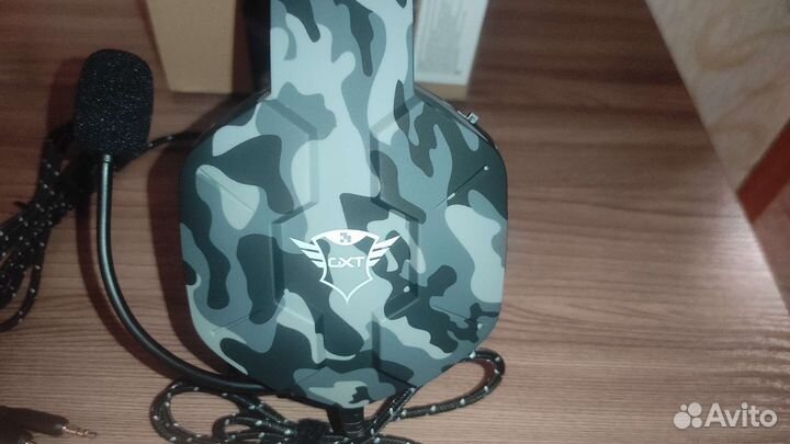 Наушники Trust GXT 1323 Altus с микрофоном (Новые)