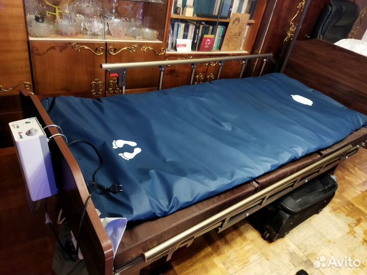 Трубчатый противопролежневый матрас, вес до 145 кг