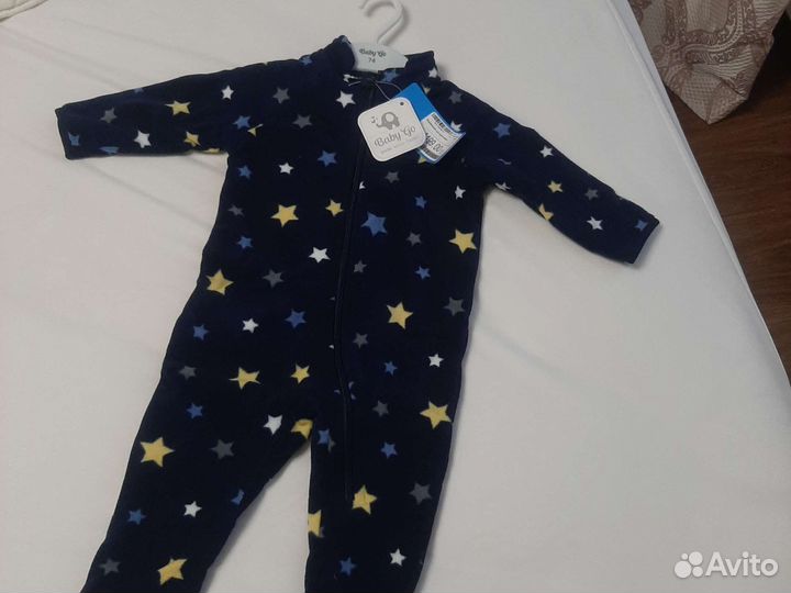 Флисовый комбинезон 74