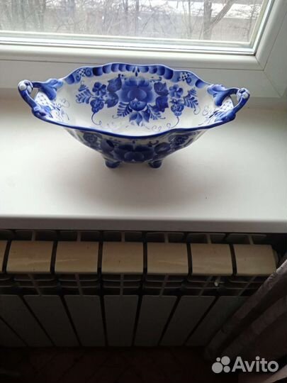 Ладья авторская Гжель 34/17/12